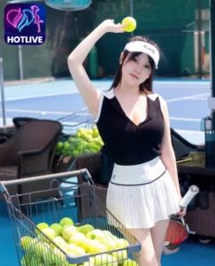 Read more about the article Sức Hút Đặc Biệt của Dou Ban Jiang (豆瓣酱): Vẻ Đẹp Nữ Hoàng Hàn Quốc Trong Ứng Dụng HotLive. sexy tennis uniform sportswear 18+